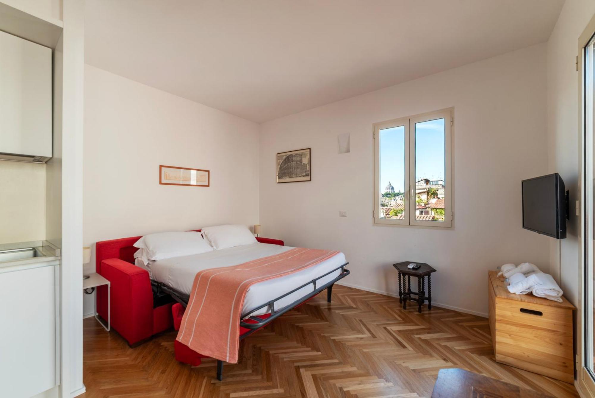 Apartment With Terrace In Via Del Pellegrino - Fromhometorome Exterior photo
