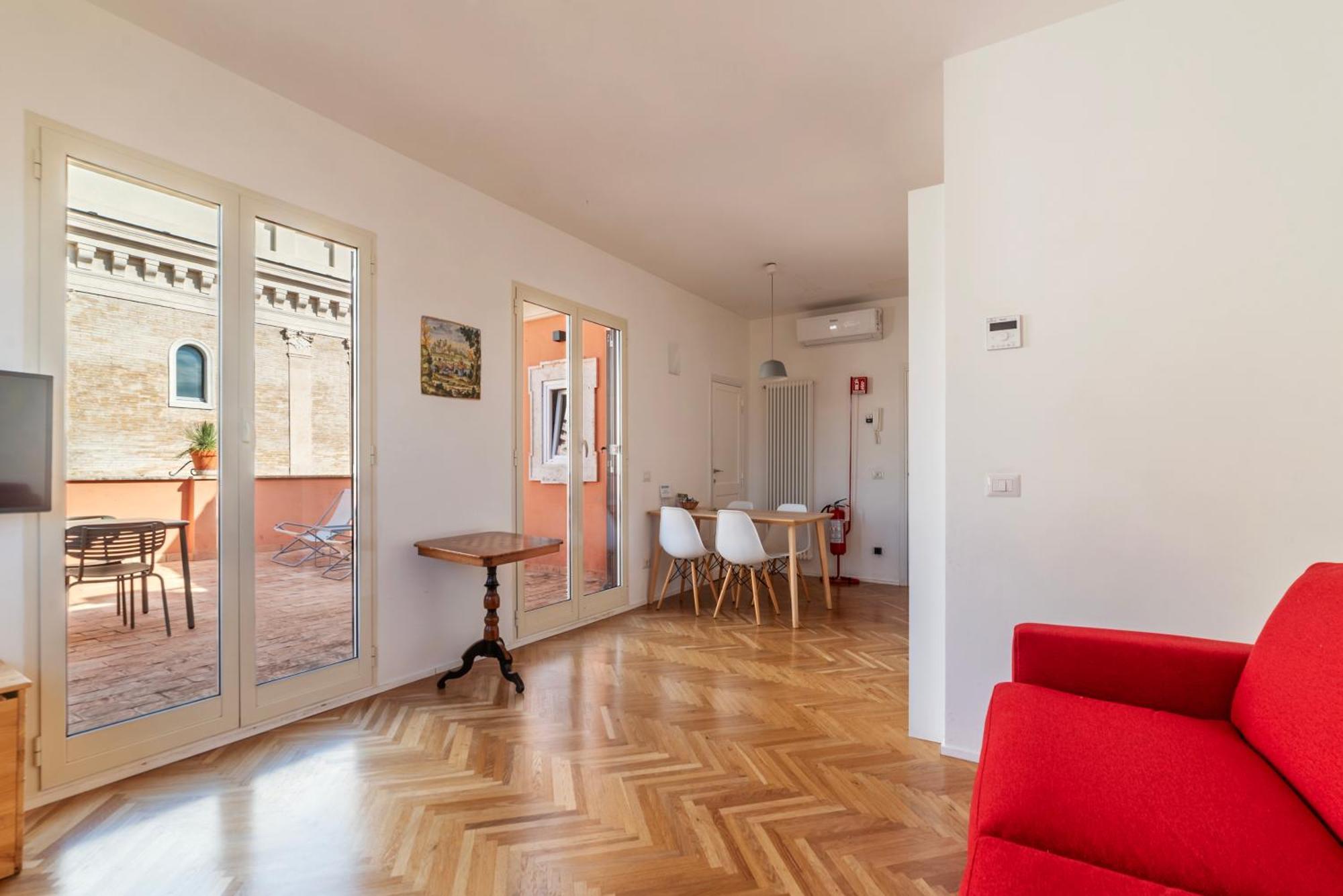 Apartment With Terrace In Via Del Pellegrino - Fromhometorome Exterior photo